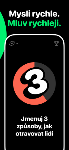 Screenshot 5 sekund hra app