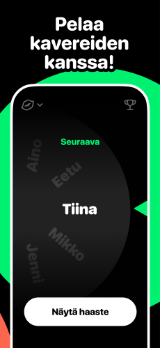 Screenshot 5 sekuntia peli app