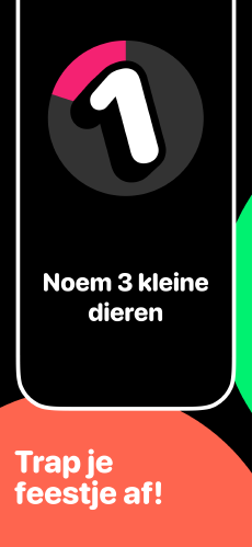 Screenshot 5 seconden spel app